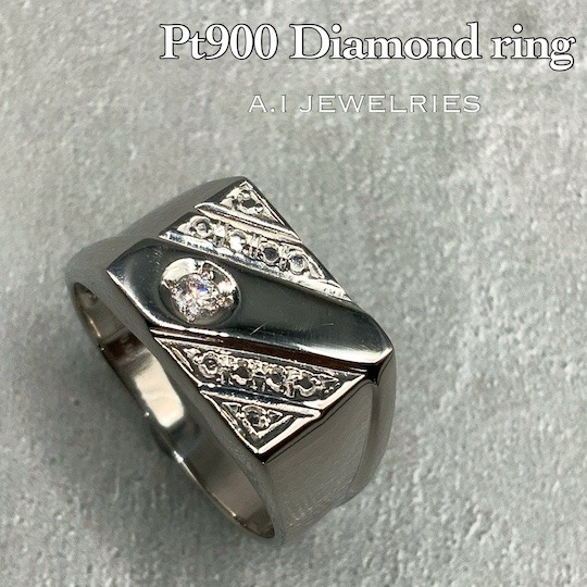 5.9g K18 ゴールド＆プラチナ　リング　指輪 bnr121_sp005.jpg